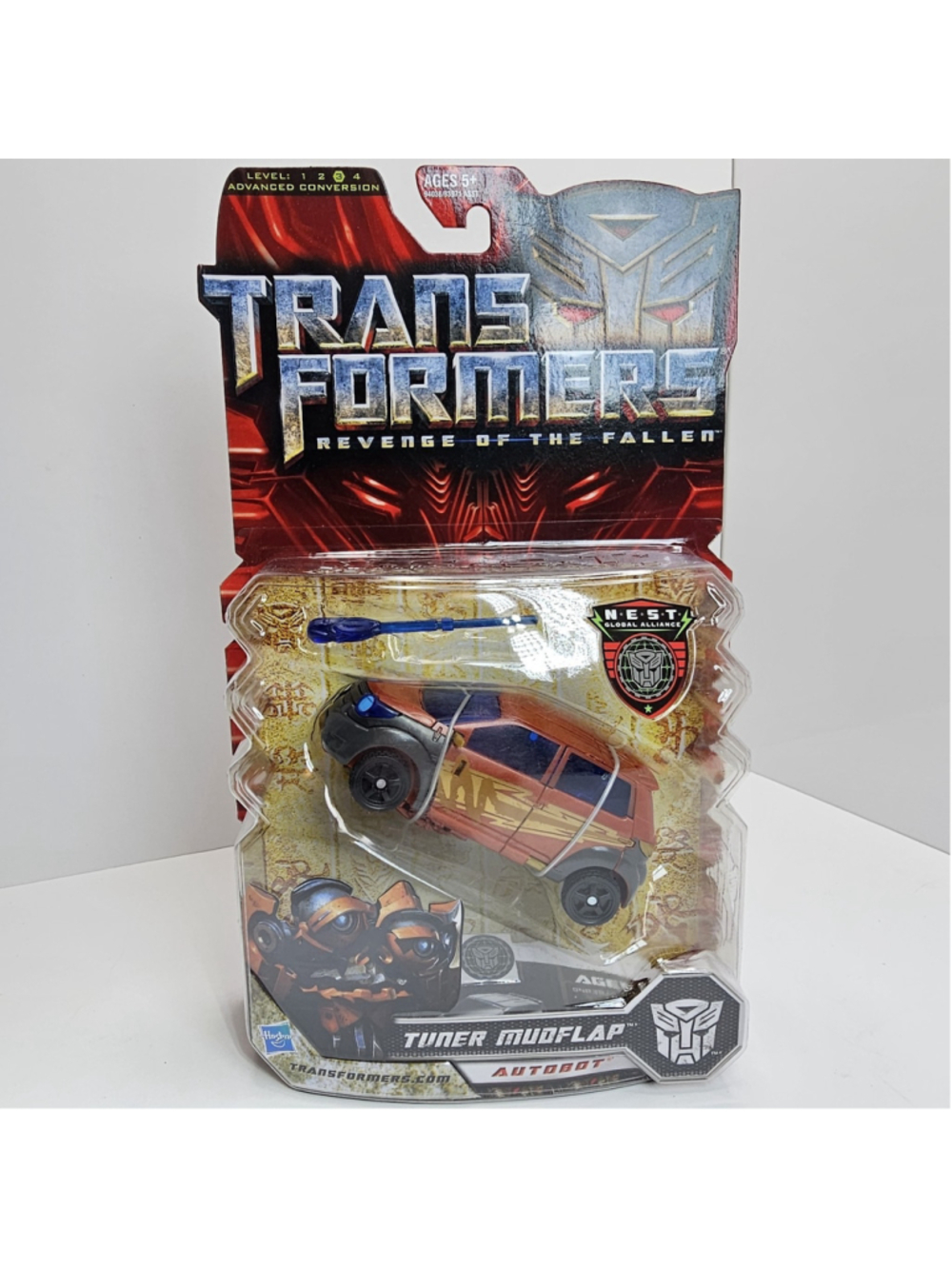 SEALED Hasbro Transformers ROTF Mudflap Mech Alive Autobot RARE, Nice Cond. NEW